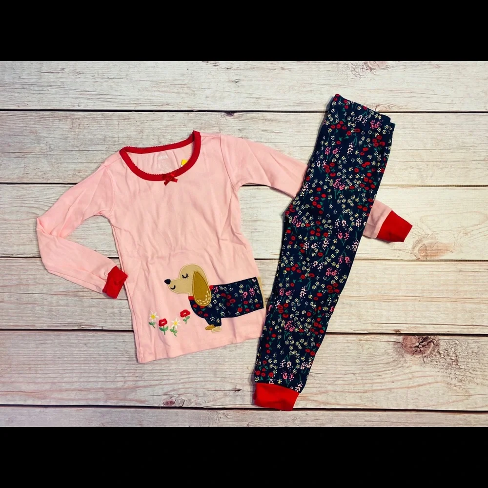 📌🆕 Gymboree • Preppy Puppy • Pajama Set